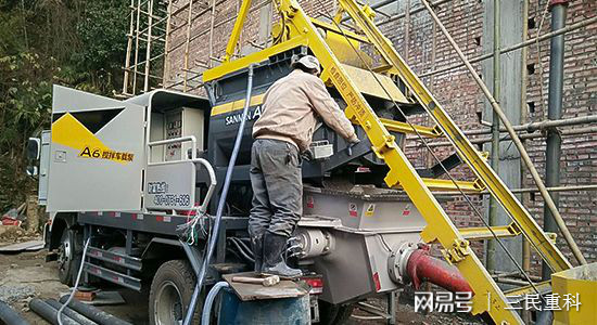 車載攪拌輸送泵 車載攪拌輸送泵