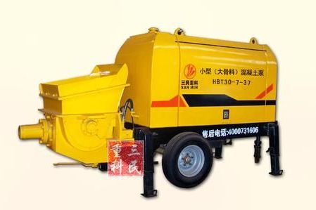 混凝土輸送泵，小東溝隧道施工紀實篇