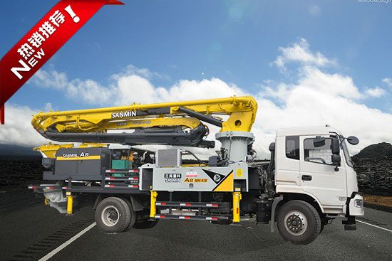 鎮江攪拌泵車幫盛師傅建寫字樓