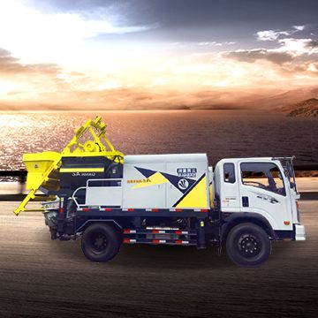 小型混凝土泵車出現故障怎么辦