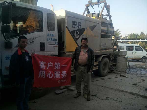 拖泵怎么樣可以變成車載泵？