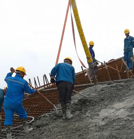 最考驗泵車澆筑技術的活，你干過嗎？