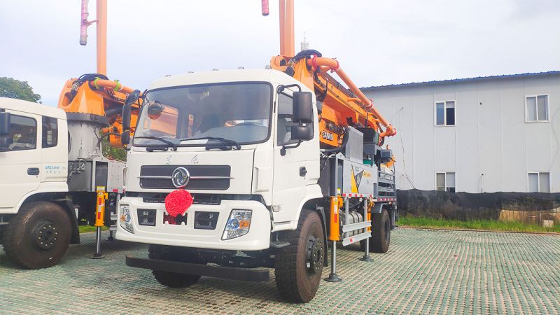 輕松解決混凝土攪拌泵車堵管難題，讓施工減少煩惱