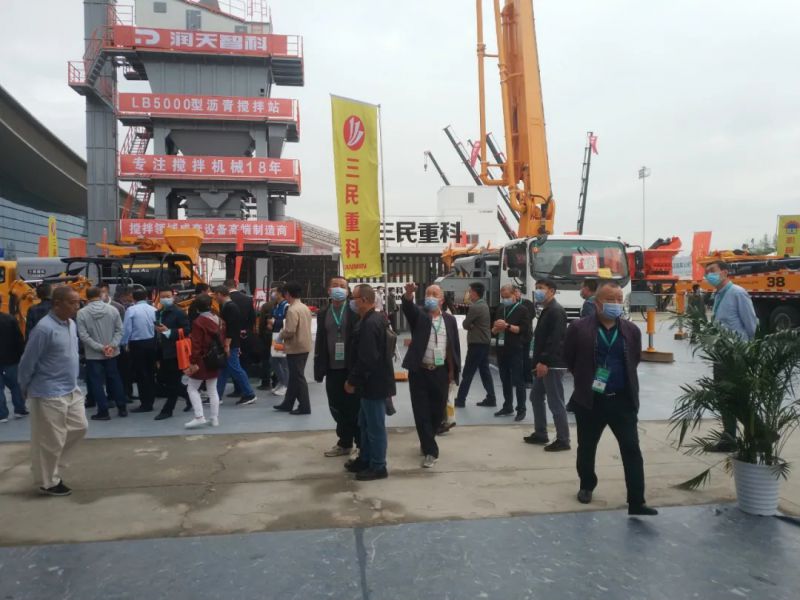 2021·長沙國際工程機械展，三民重科參展第三天
